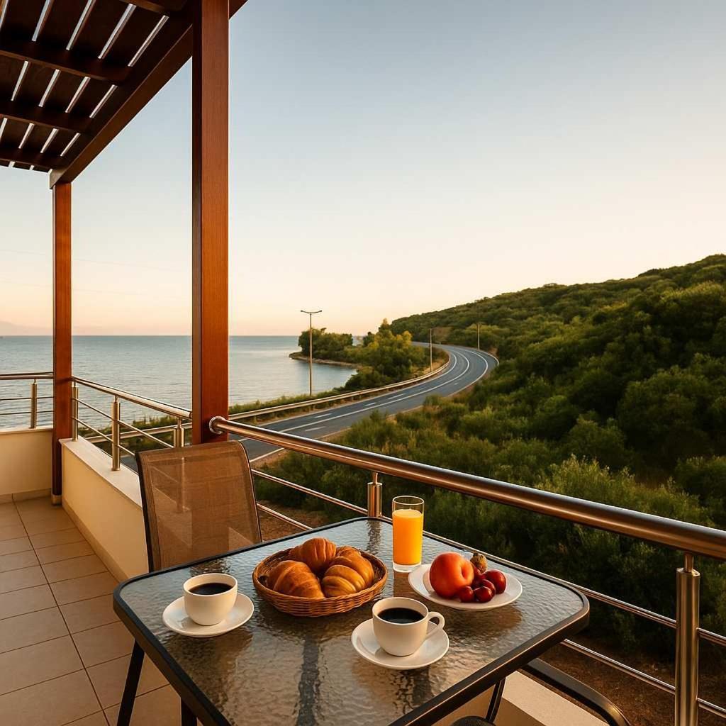 Villa Armonia - Beachfront Majestic Retreat Petalídhion Dış mekan fotoğraf
